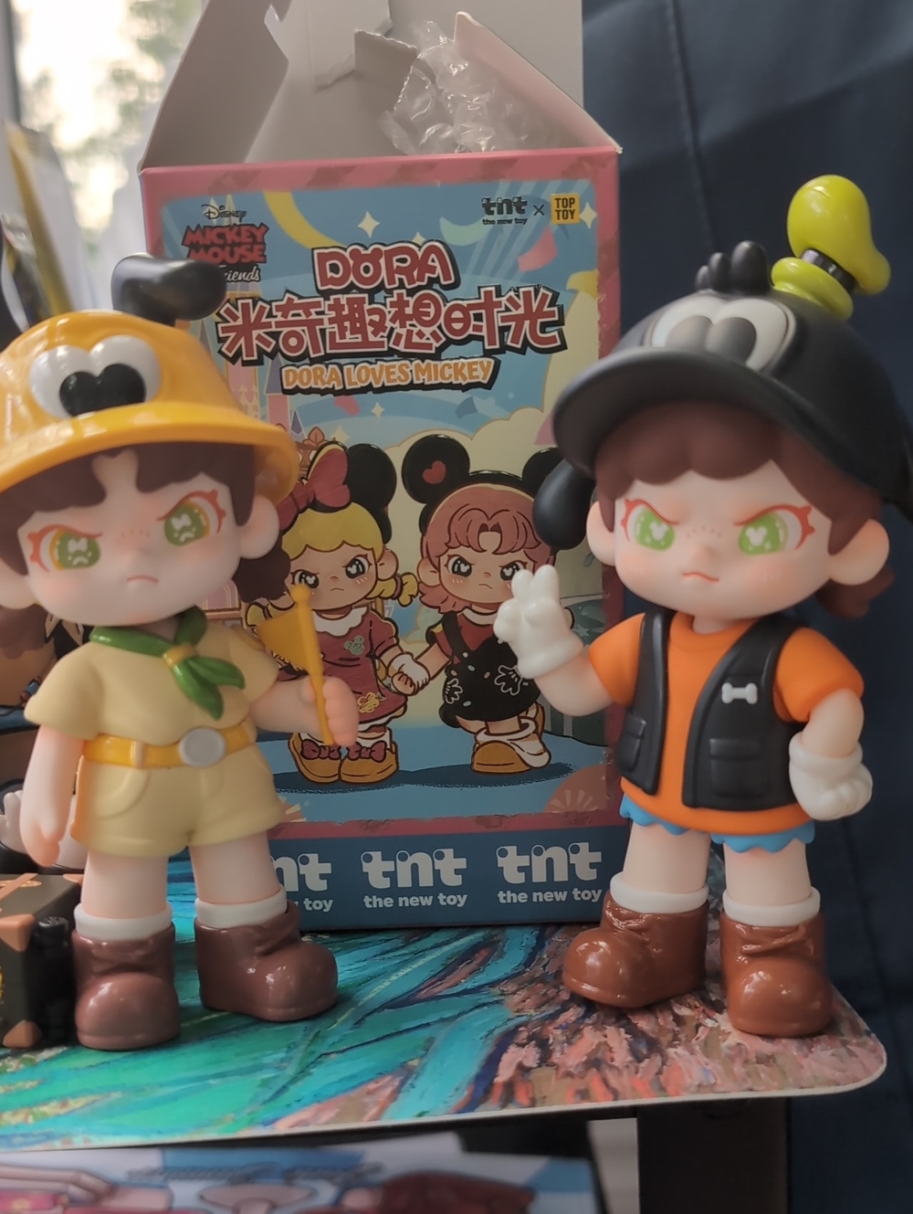 ✨Bundle Of (2) 'Dora' X Disney Collab Confirmed Figures-"Pluto And Goofy"